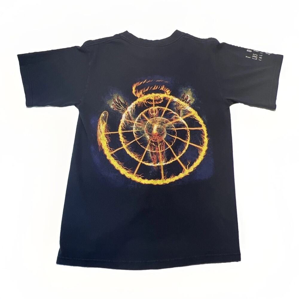 Vintage Y2K TOOL Flame Spiral 10,000 Days Tour T-Shirt – Approx. Men's Small